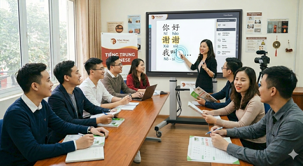 Khóa học tiếng Trung cơ bản