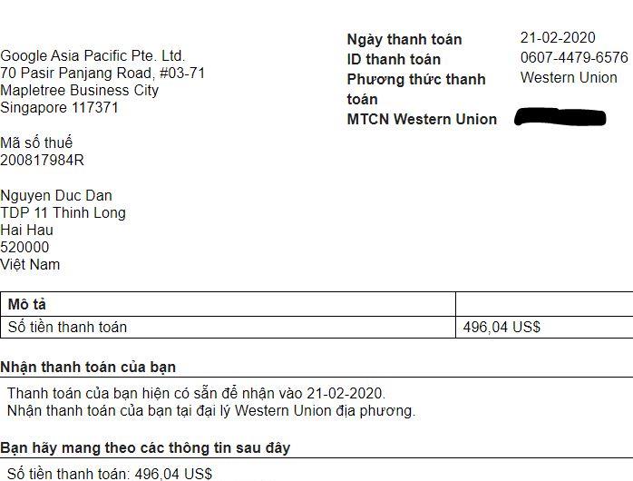 Western Union: Hướng dẫn Nhận và Gửi tiền về Việt Nam chuẩn xác nhất 2 Western Union