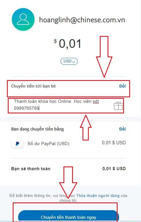 ket thuc gui tien pay pal
