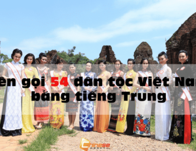 54 dan toc viet nam tieng trung