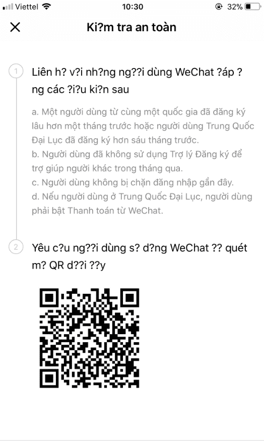 đăng ký wechat bằng facebook