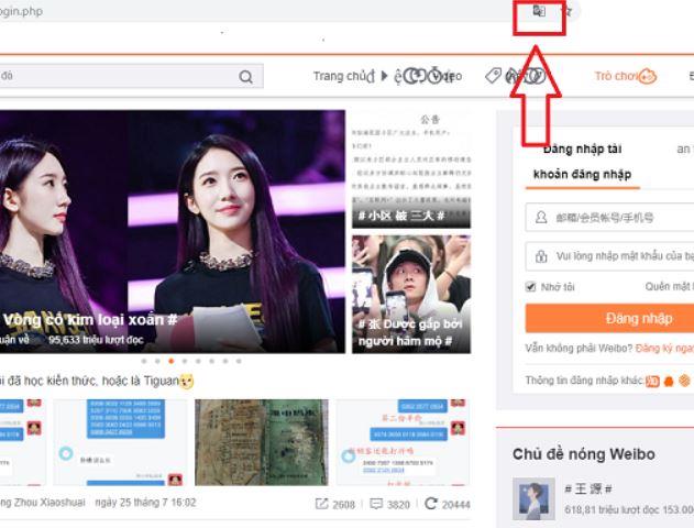 doi ngon ngu tieng viet weibo