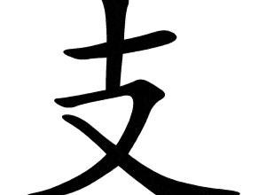 Bộ chi 支 zhī