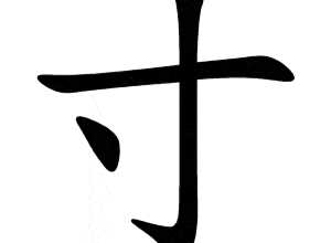 Bộ thốn 寸 cùn