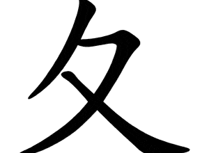 Bộ truy 夂 zhǐ
