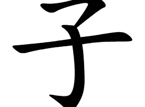 Bộ tử 子 zǐ