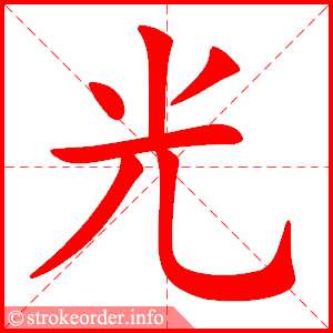 光