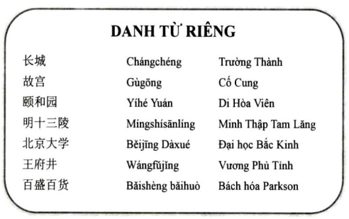 danh tu rieng